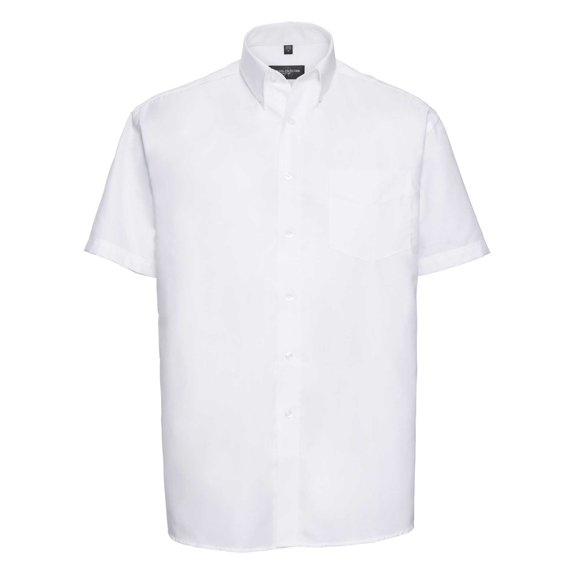 Distinguished Men's Short Sleeve Oxford Shirt